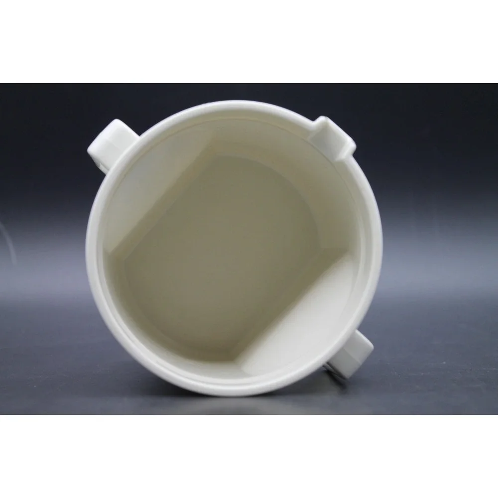 Vintage Tupperware Creamer & Sugar Bowl Set White Blue Replacement Missing Lid